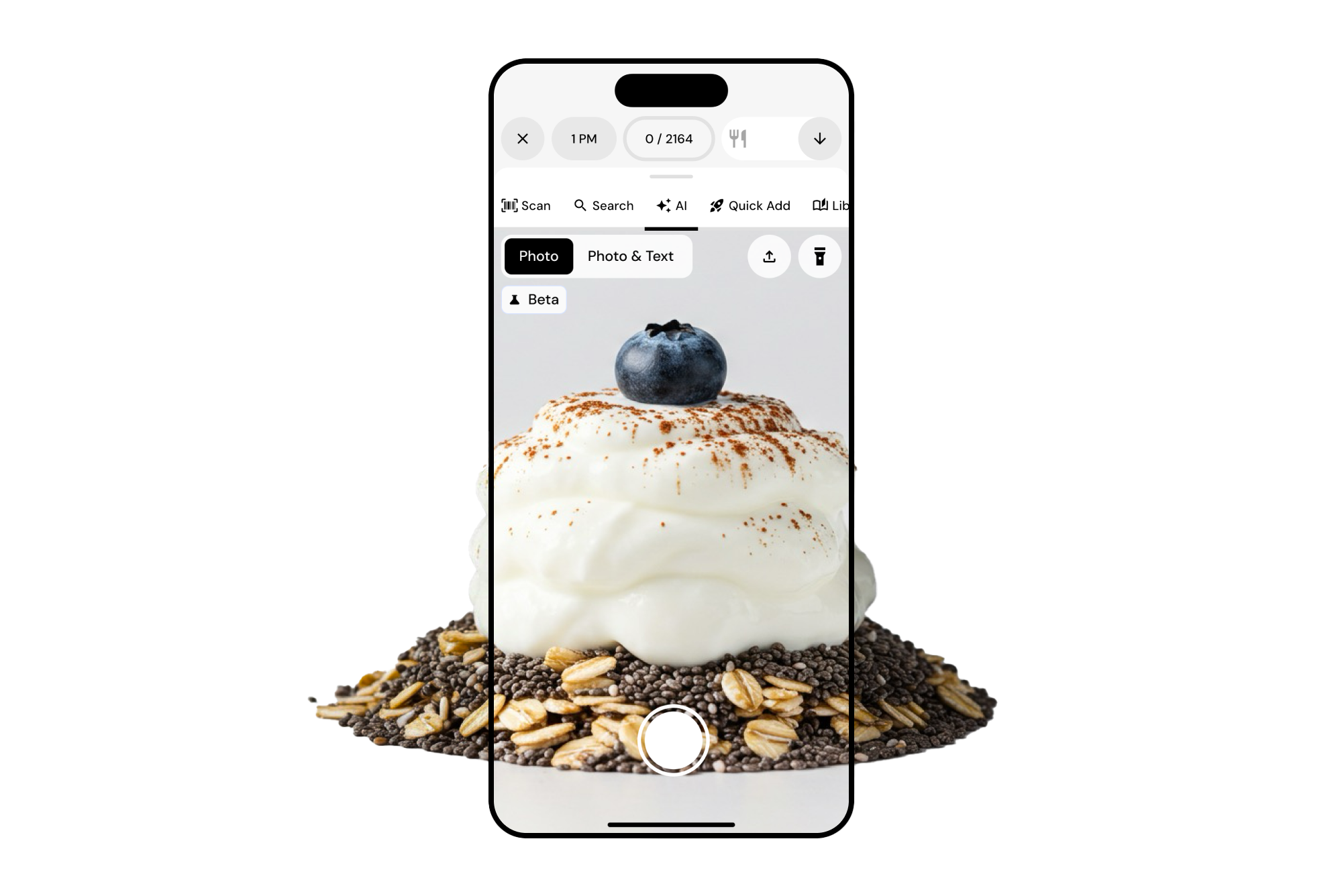 AI food scanning